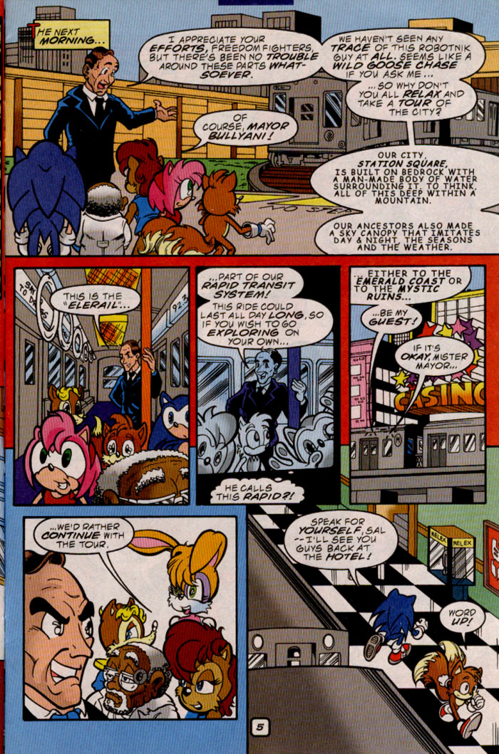 Sonic - Archie Adventure Series April 2000 Page 6